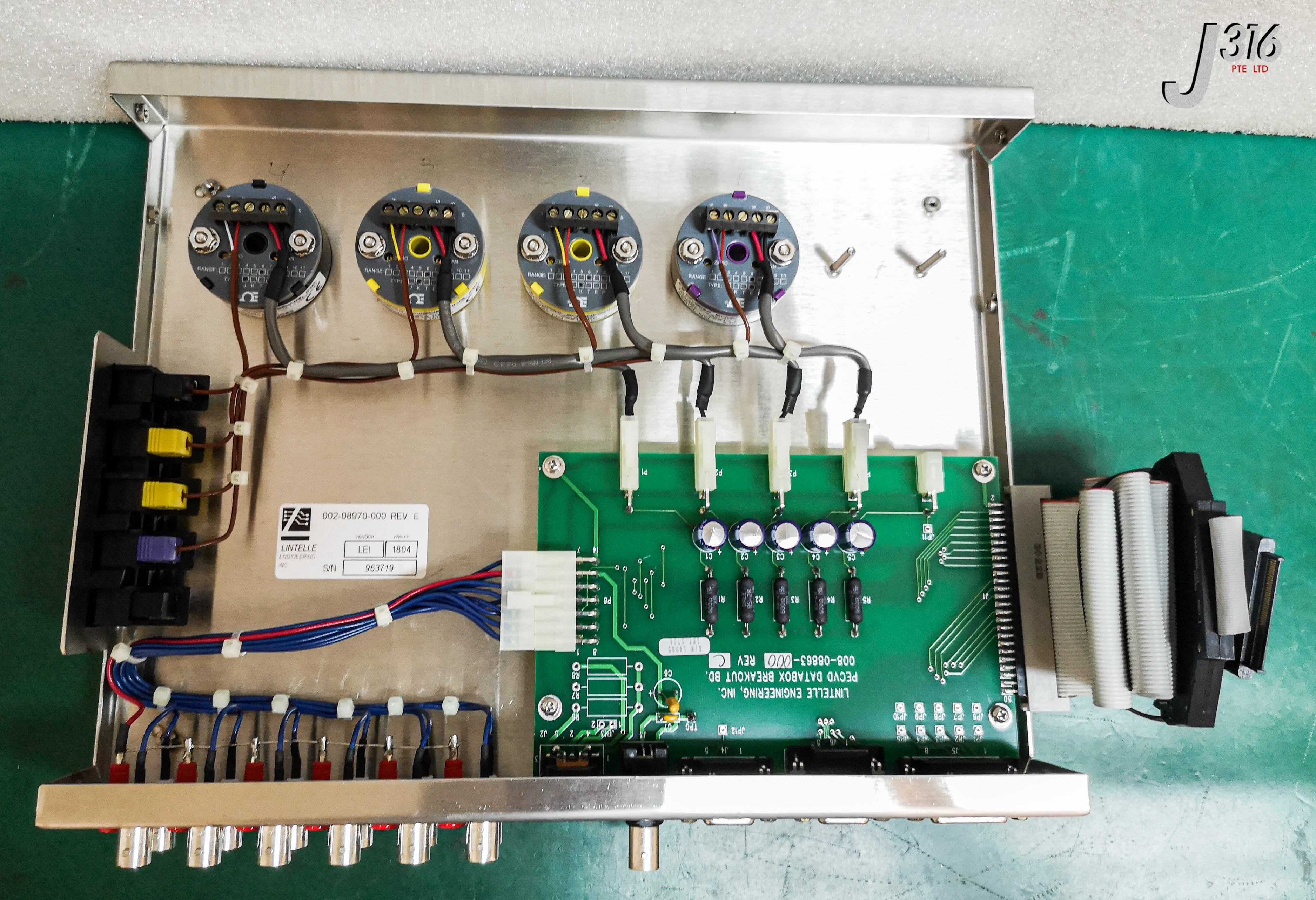 15268 LINTELLE ENGINEERING PECVD DATABOX, PCB 008-08863-000 002
